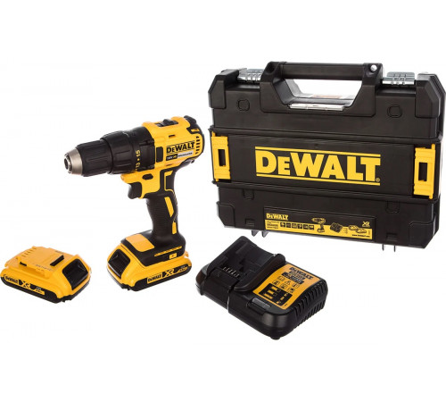 Беcщеточная дрель-шуруповерт DEWALT DCD777D2T