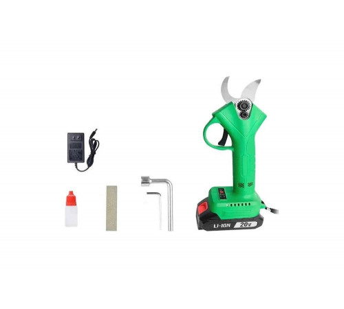 Секатор аккумуляторный Zitrek GreenNer 20 20В, 2,0Ач Li-ion аккумулятор, зу 082-1857 Секатор аккумуляторный Zitrek GreenNer 20 20В, 2,0Ач Li-ion аккумулятор, зу 082-1857