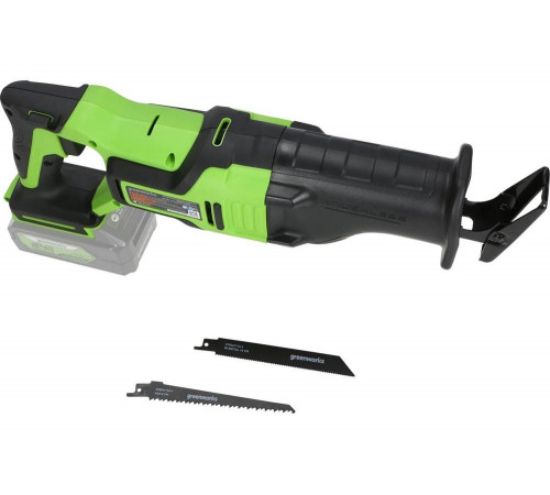 Аккумуляторная сабельная пила Greenworks GD24RS 1200407 Аккумуляторная сабельная пила Greenworks GD24RS 1200407
