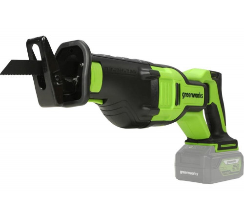 Аккумуляторная сабельная пила Greenworks GD24RS 1200407 Аккумуляторная сабельная пила Greenworks GD24RS 1200407