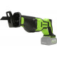 Аккумуляторная сабельная пила Greenworks GD24RS 1200407
