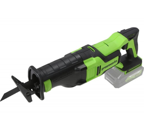 Аккумуляторная сабельная пила Greenworks GD24RS 1200407 Аккумуляторная сабельная пила Greenworks GD24RS 1200407