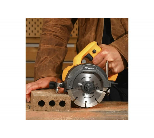 Пила дисковая алмазная DEKO DKCS1450W 115 мм, 1450 Вт, с подачей воды 084-1048 Пила дисковая алмазная DEKO DKCS1450W 115 мм, 1450 Вт, с подачей воды 084-1048