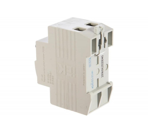 Узо IEK ВД1-63 2п, 40 A, 30 мA, AC Узо IEK ВД1-63 2п, 40 A, 30 мA, AC