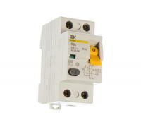 Выключатель дифференциального тока IEK 2п 40A 30mA тип AC ВД1-63 ИЭК MDV10-2-040-030