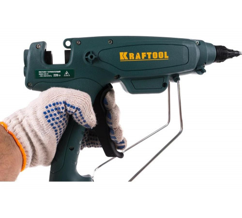 Термоклеящий пистолет Kraftool PRO 06843-220-12 Термоклеящий пистолет Kraftool PRO 06843-220-12