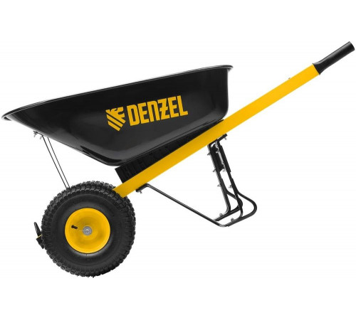 Усиленная двухколесная строительная тачка Denzel объем 140 л, 250 кг, колесо 15x6.00-6 69000 Усиленная двухколесная строительная тачка Denzel объем 140 л, 250 кг, колесо 15x6.00-6 69000