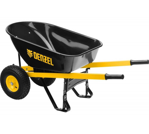 Усиленная двухколесная строительная тачка Denzel объем 140 л, 250 кг, колесо 15x6.00-6 69000 Усиленная двухколесная строительная тачка Denzel объем 140 л, 250 кг, колесо 15x6.00-6 69000