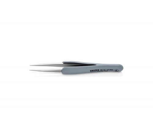 Резиновый пинцет KNIPEX ESD из нержавеющей стали KN-922110ESD Резиновый пинцет KNIPEX ESD из нержавеющей стали KN-922110ESD