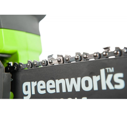 Аккумуляторная цепная пила Greenworks G24CS25 2000007 Аккумуляторная цепная пила Greenworks G24CS25 2000007