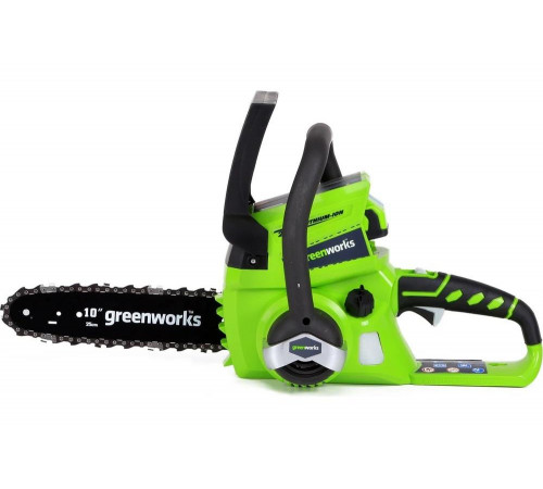 Аккумуляторная цепная пила Greenworks G24CS25 2000007 Аккумуляторная цепная пила Greenworks G24CS25 2000007