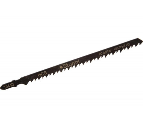 Пилки для лобзика T344D по дереву (126 мм; 2 шт.) Sturm 5250604