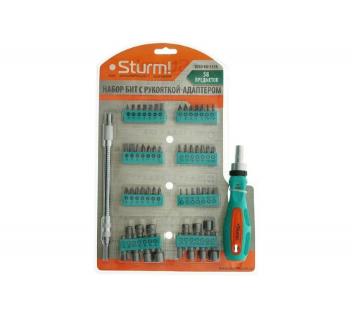 Набор бит отверточных Sturm 1040-08-SS58 Набор бит отверточных Sturm 1040-08-SS58