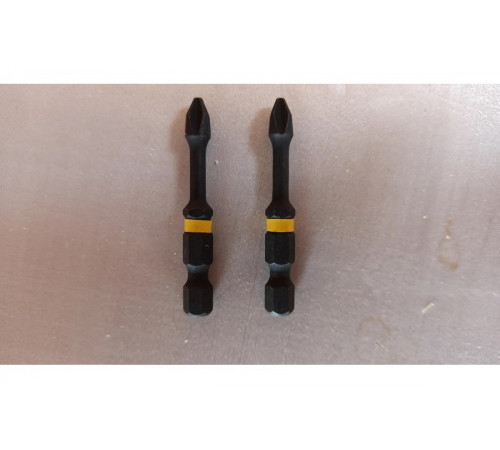 Биты ударные IMPACT Torsion Ph2, 57мм, 2шт. DEWALT DT70532T
