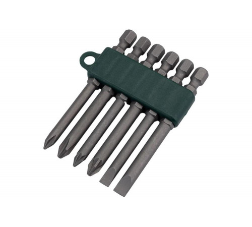 KRAFTOOL 6 шт., 1/4", набор бит 26061-H6 KRAFTOOL 6 шт., 1/4", набор бит 26061-H6