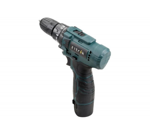 Дрель-шуруповерт аккумуляторная Zitrek Green 12V Max, 12В, 2x2.0Ач 085-1016