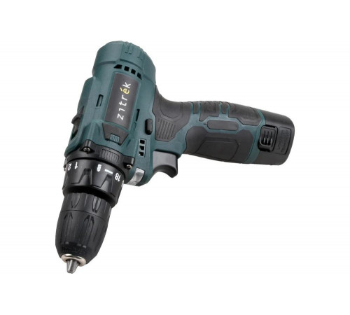 Дрель-шуруповерт аккумуляторная Zitrek Green 12V Max, 12В, 2x2.0Ач 085-1016