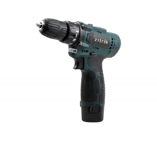 Дрель-шуруповерт аккумуляторная Zitrek Green 12V Max, 12В, 2x2.0Ач 085-1016