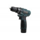 Дрель-шуруповерт аккумуляторная Zitrek Green 12V Max, 12В, 2x2.0Ач 085-1016