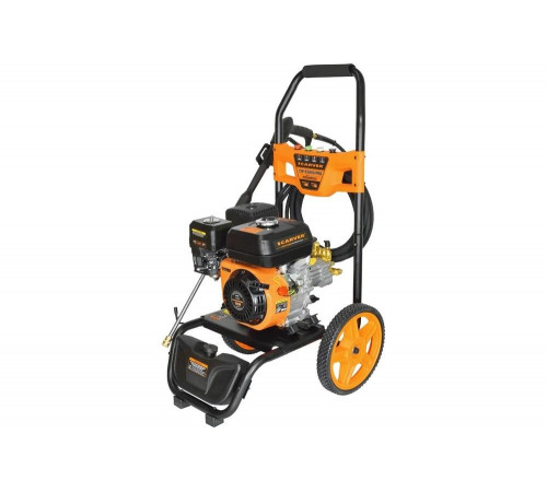 Мойка в/давл. бензиновая CARVER CW-5200G PRO 7лс, 210 бар, 10 л/мин, латунь, самовсас, фрезы 4шт, колеса 01.023.00008 Мойка в/давл. бензиновая CARVER CW-5200G PRO 7лс, 210 бар, 10 л/мин, латунь, самовсас, фрезы 4шт, колеса 01.023.00008