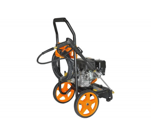 Мойка в/давл. бензиновая CARVER CW-5200G PRO 7лс, 210 бар, 10 л/мин, латунь, самовсас, фрезы 4шт, колеса 01.023.00008 Мойка в/давл. бензиновая CARVER CW-5200G PRO 7лс, 210 бар, 10 л/мин, латунь, самовсас, фрезы 4шт, колеса 01.023.00008
