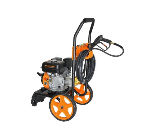Мойка в/давл. бензиновая CARVER CW-5200G PRO 7лс, 210 бар, 10 л/мин, латунь, самовсас, фрезы 4шт, колеса 01.023.00008 Мойка в/давл. бензиновая CARVER CW-5200G PRO 7лс, 210 бар, 10 л/мин, латунь, самовсас, фрезы 4шт, колеса 01.023.00008