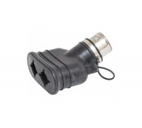 Резиновая овальная насадка на шланг NORDBERG 100 мм, 175/75 мм AN100D