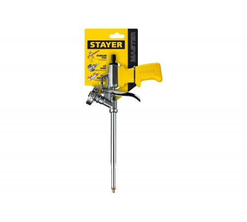 STAYER металлический корпус, пистолет для монтажной пены 06863_z02