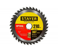 Диск пильный по дереву Оптимальный рез (210x32/30 мм; 36T) Stayer 3681-210-32-36_z01