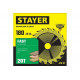 STAYER FAST 180 x 30/20мм 20Т, диск пильный по дереву, быстрый рез