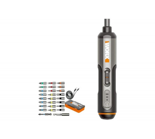 Мощная аккумуляторная отвертка WORX WX240 Мощная аккумуляторная отвертка WORX WX240