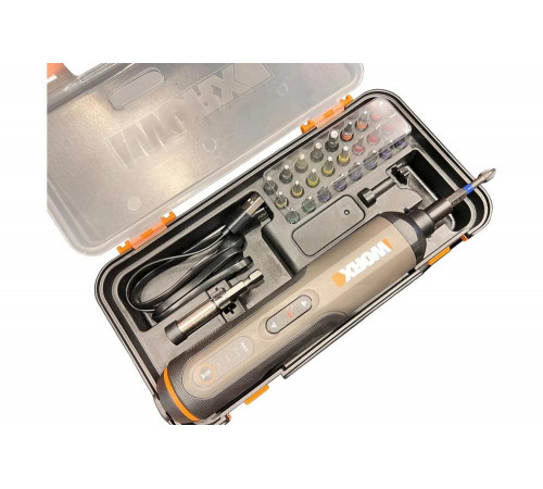 Мощная аккумуляторная отвертка WORX WX240 Мощная аккумуляторная отвертка WORX WX240