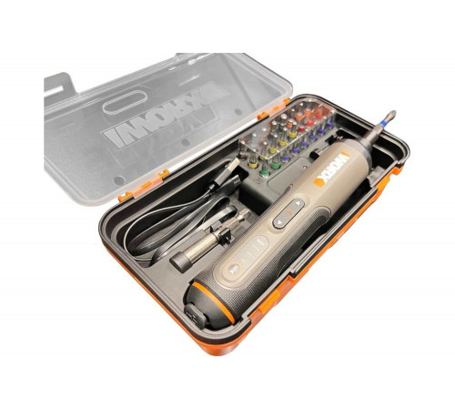 Мощная аккумуляторная отвертка WORX WX240 Мощная аккумуляторная отвертка WORX WX240