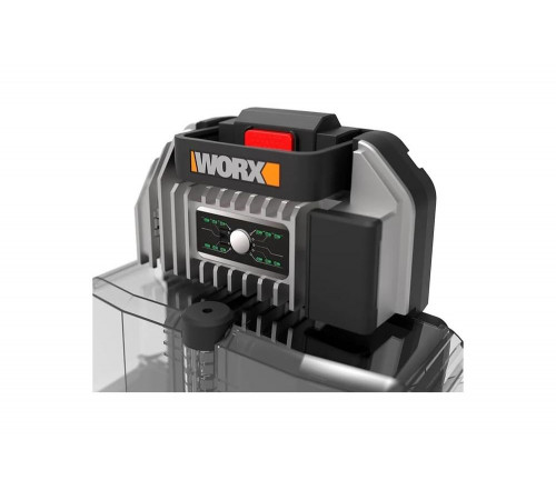 Аккумуляторная воздуходувка бесщеточная WORX WG572Е, 4Ач х1, BASECAMP 4x1, коробка WG572E Аккумуляторная воздуходувка бесщеточная WORX WG572Е, 4Ач х1, BASECAMP 4x1, коробка WG572E