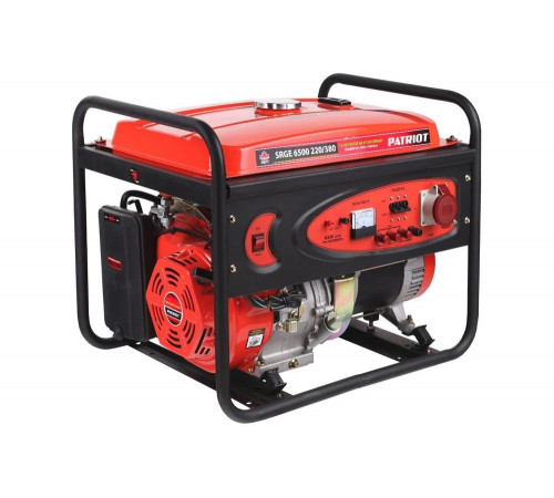 Бензиновый генератор PATRIOT SRGE 6500 220/380 474102880 Бензиновый генератор PATRIOT SRGE 6500 220/380 474102880