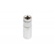 KRAFTOOL 1/2", 19 мм, Cr-V сталь, хромированная, торцовая головка удлиненная 27807-19_z01