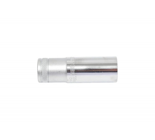 KRAFTOOL 1/2", 19 мм, Cr-V сталь, хромированная, торцовая головка удлиненная 27807-19_z01 KRAFTOOL 1/2", 19 мм, Cr-V сталь, хромированная, торцовая головка удлиненная 27807-19_z01
