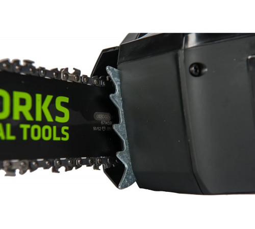 Аккумуляторная бесщеточная цепная пила Greenworks GD82CS50 2001607 Аккумуляторная бесщеточная цепная пила Greenworks GD82CS50 2001607