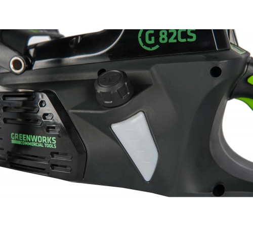 Аккумуляторная бесщеточная цепная пила Greenworks GD82CS50 2001607 Аккумуляторная бесщеточная цепная пила Greenworks GD82CS50 2001607