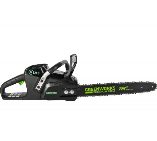 Аккумуляторная бесщеточная цепная пила Greenworks GD82CS50 2001607 Аккумуляторная бесщеточная цепная пила Greenworks GD82CS50 2001607