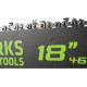 Аккумуляторная бесщеточная цепная пила Greenworks GD82CS50 2001607