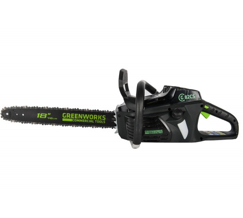 Аккумуляторная бесщеточная цепная пила Greenworks GD82CS50 2001607 Аккумуляторная бесщеточная цепная пила Greenworks GD82CS50 2001607