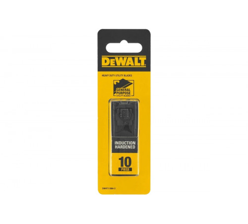 Лезвие трапециевидное закаленное 10 шт для ножа DEWALT DWHT11004-2