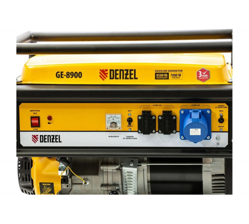 Бензиновый генератор Denzel GE 8900 Бензиновый генератор Denzel GE 8900
