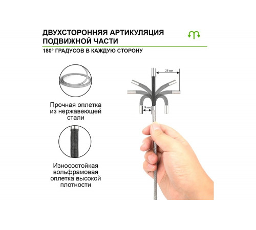Управляемый видеоэндоскоп iCarTool IC-VC1042WL Управляемый видеоэндоскоп iCarTool IC-VC1042WL