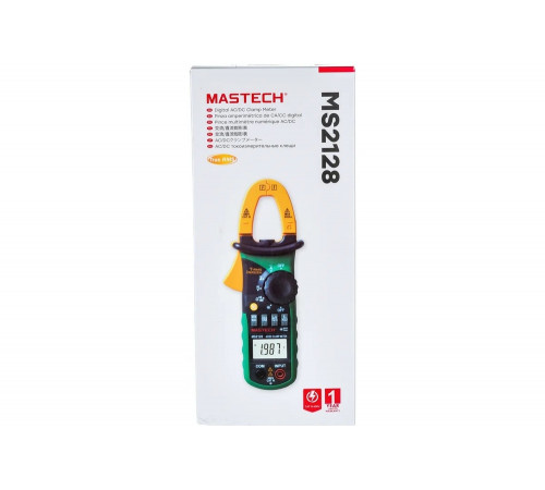 Цифровые токоизмерительные клещи Mastech MS2128 Цифровые токоизмерительные клещи Mastech MS2128