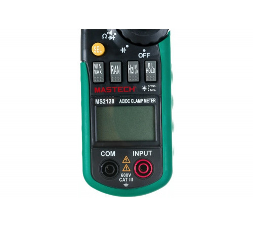 Цифровые токоизмерительные клещи Mastech MS2128 Цифровые токоизмерительные клещи Mastech MS2128