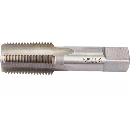 Однопроходный метчик Ruko NPT 1/2 -14 HSS-G 231012NPT Однопроходный метчик Ruko NPT 1/2 -14 HSS-G 231012NPT