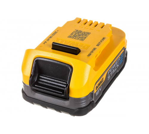 Бесщеточный импульсный шуруповерт DEWALT 18 В XR батарея POWERSTACK, чемодан TSTAK DCF840E1T-XJ