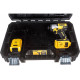 Бесщеточный импульсный шуруповерт DEWALT 18 В XR батарея POWERSTACK, чемодан TSTAK DCF840E1T-XJ